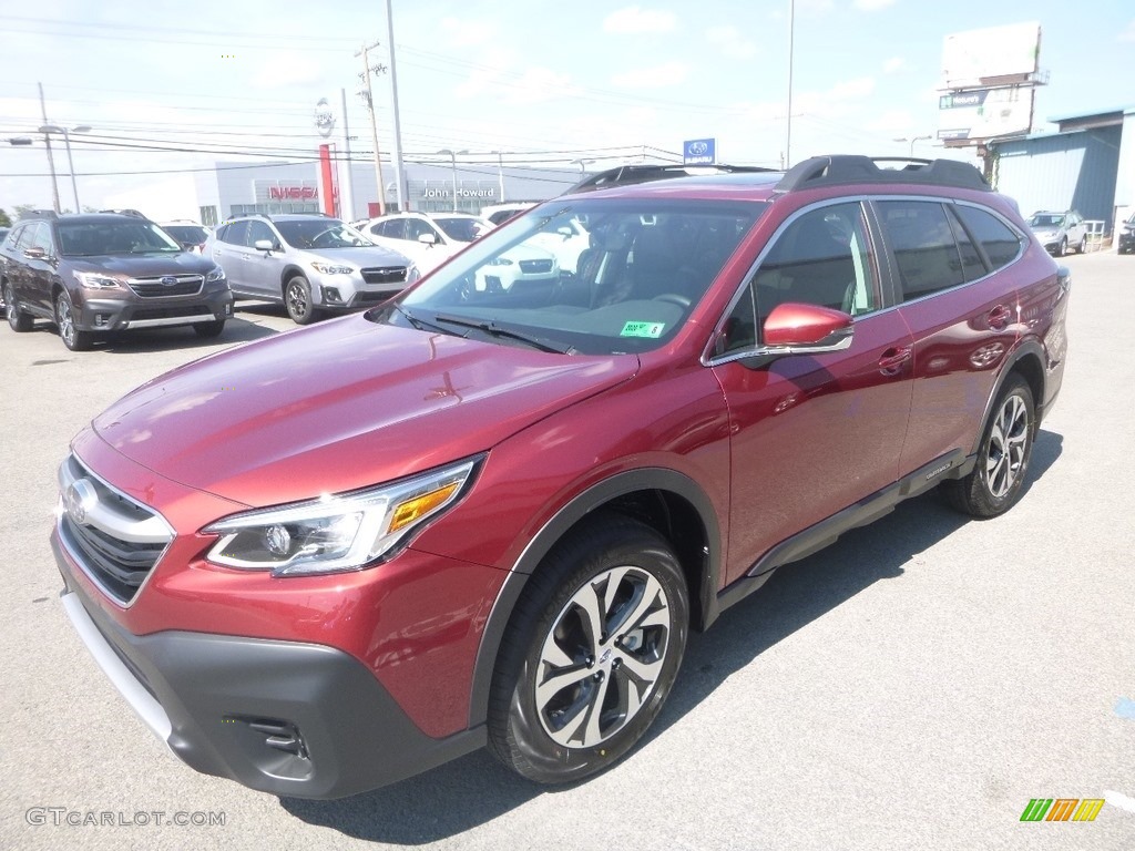 Crimson Red Pearl 2020 Subaru Outback 2.5i Limited Exterior Photo #135029835