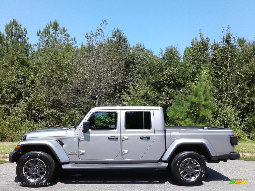 2020 Gladiator Overland 4x4 - Billet Silver Metallic / Black/Dark Saddle photo #1