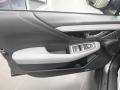 Titanium Gray 2020 Subaru Outback 2.5i Limited Door Panel