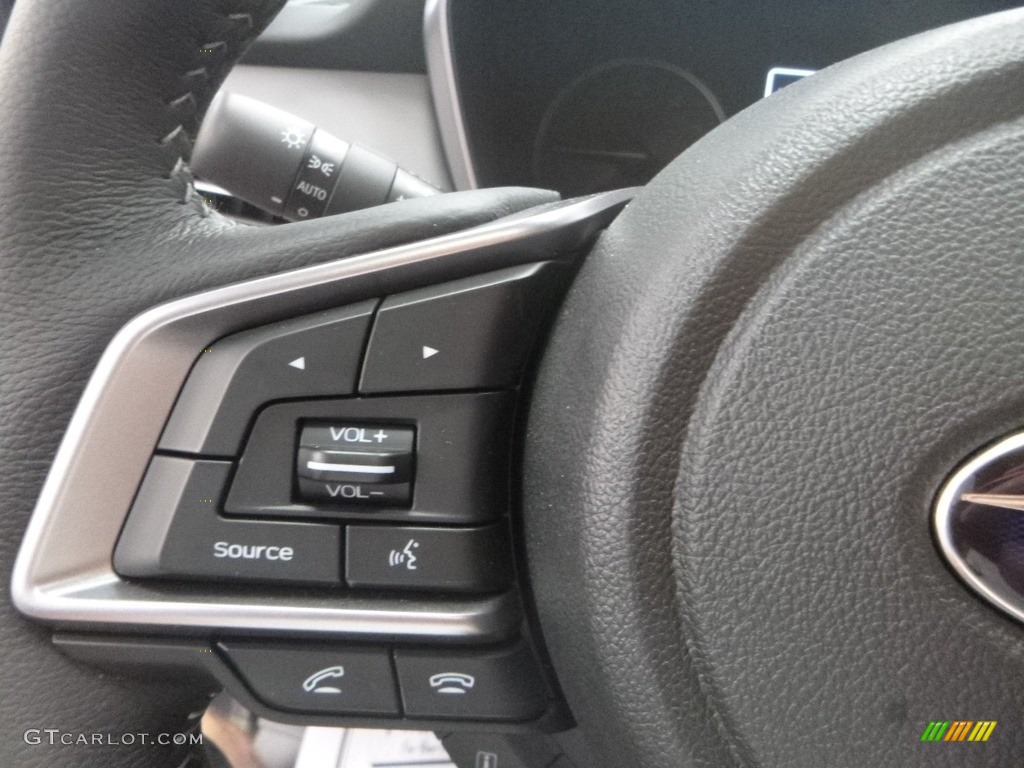 2020 Subaru Outback 2.5i Limited Titanium Gray Steering Wheel Photo #135030570