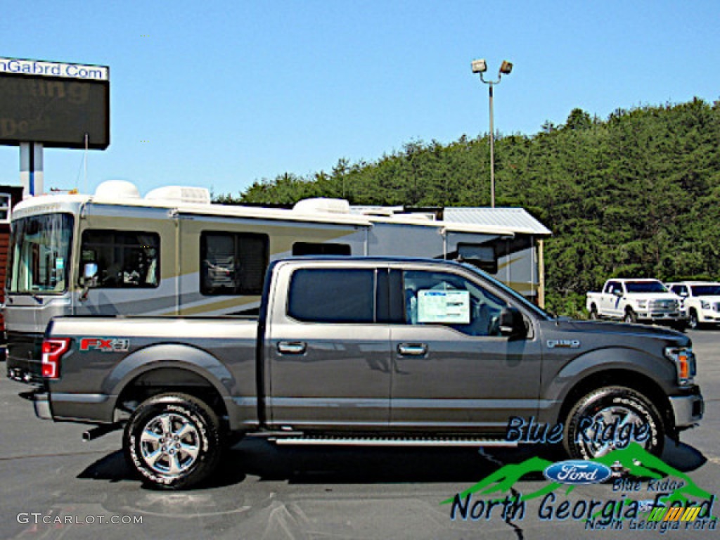 2019 F150 XLT SuperCrew 4x4 - Magnetic / Earth Gray photo #6