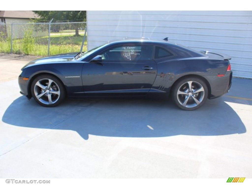 2014 Camaro LT Coupe - Blue Ray Metallic / Gray photo #6