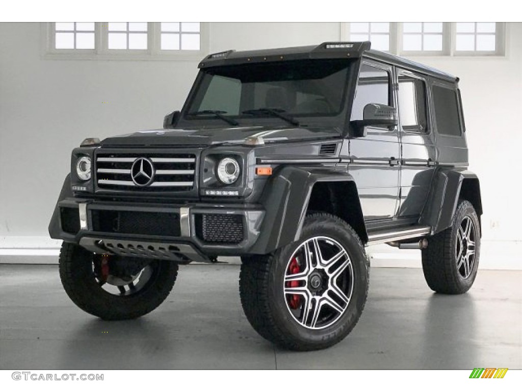 2017 G 550 4x4 Squared - designo Graphite Metallic / Black photo #12