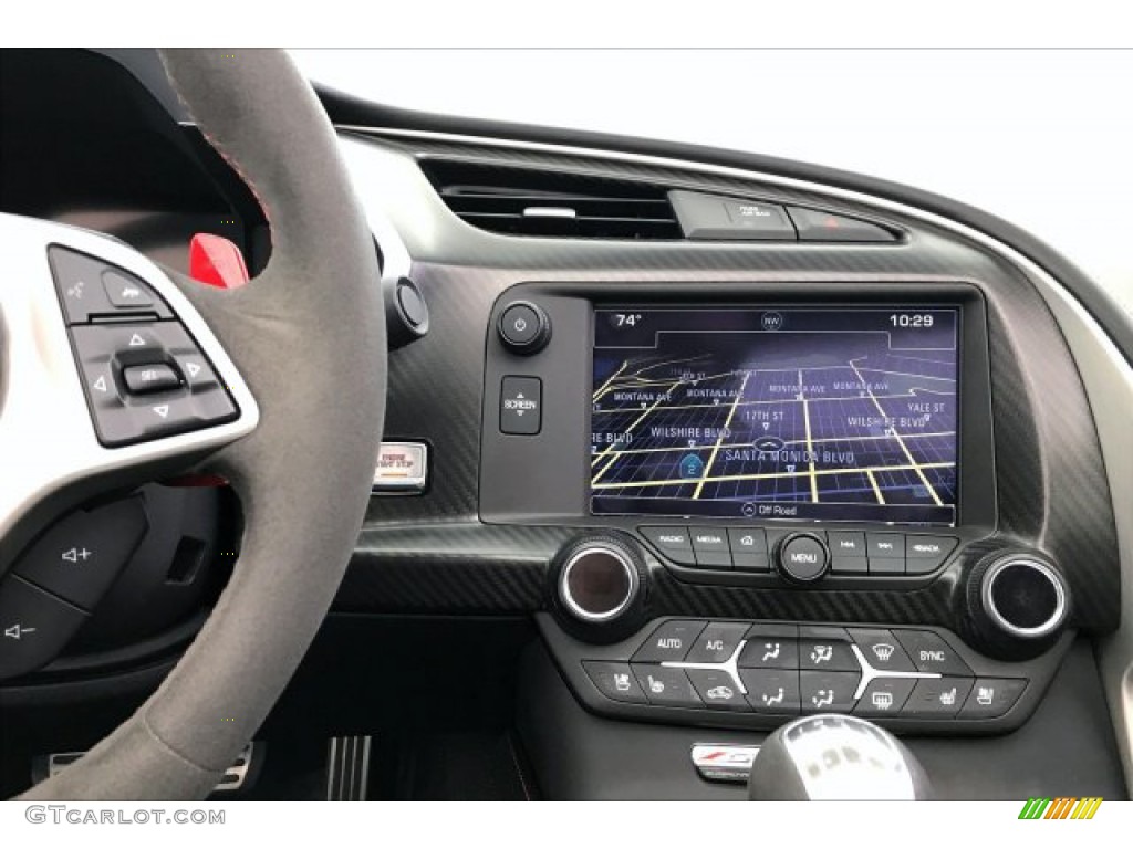 2017 Chevrolet Corvette Z06 Coupe Navigation Photos