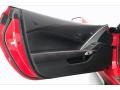 Jet Black 2017 Chevrolet Corvette Z06 Coupe Door Panel