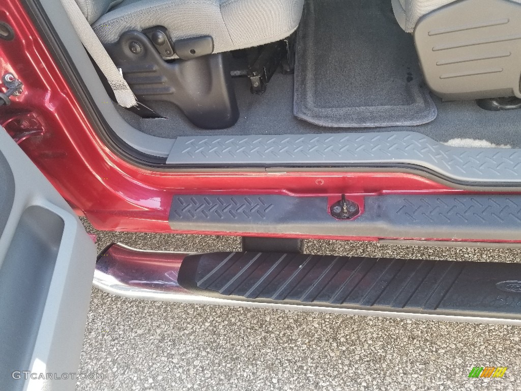 2007 F150 XLT SuperCab 4x4 - Redfire Metallic / Medium/Dark Flint photo #22