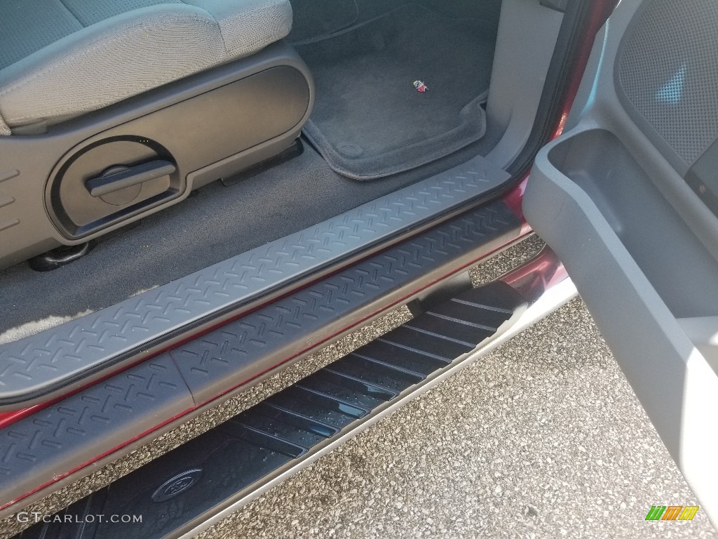 2007 F150 XLT SuperCab 4x4 - Redfire Metallic / Medium/Dark Flint photo #23