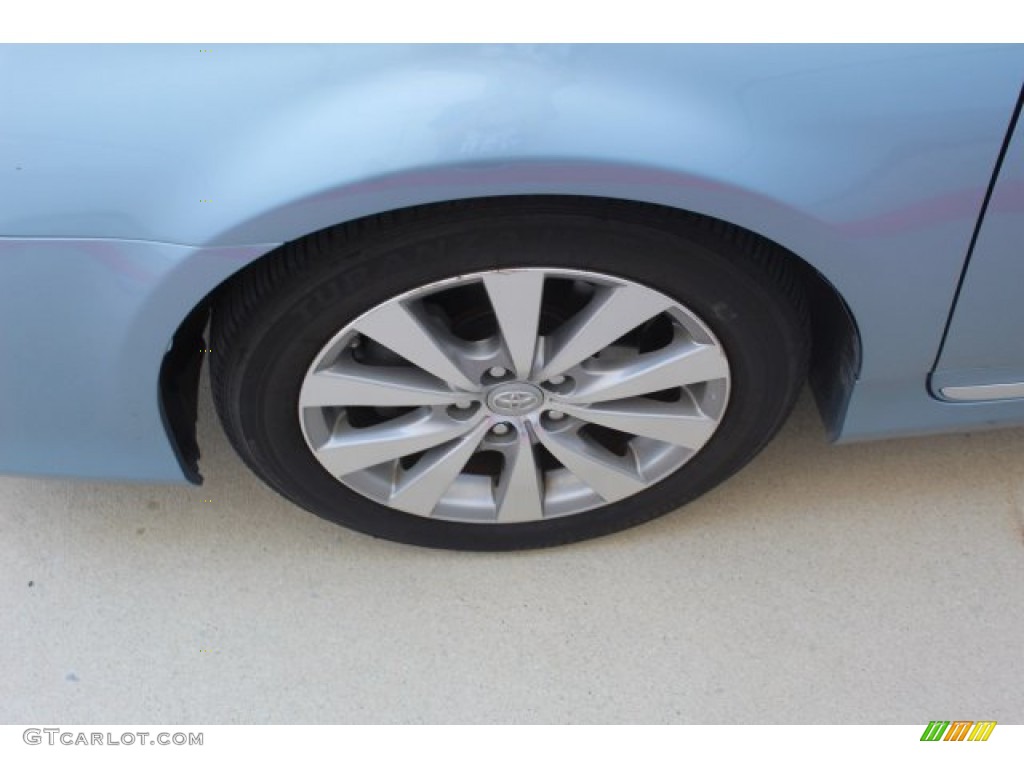 2011 Avalon Limited - Zephyr Blue Metallic / Light Gray photo #5