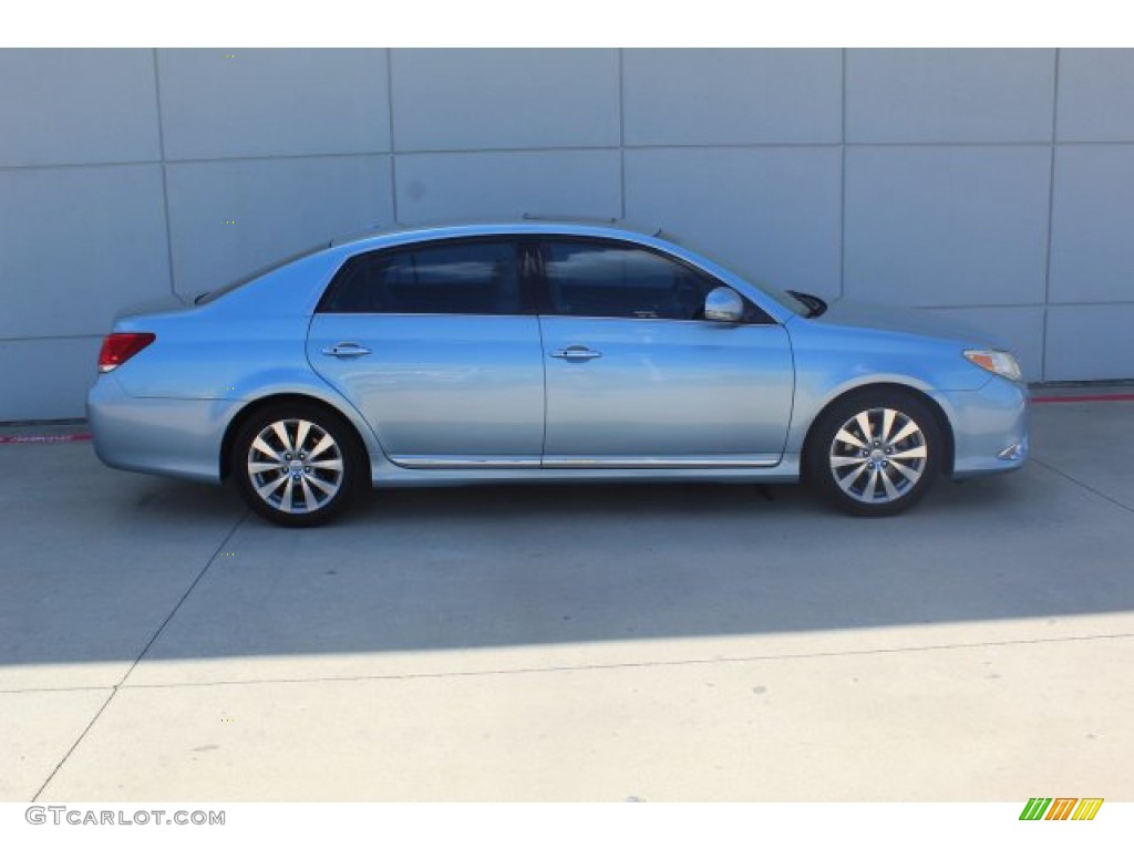 2011 Avalon Limited - Zephyr Blue Metallic / Light Gray photo #9