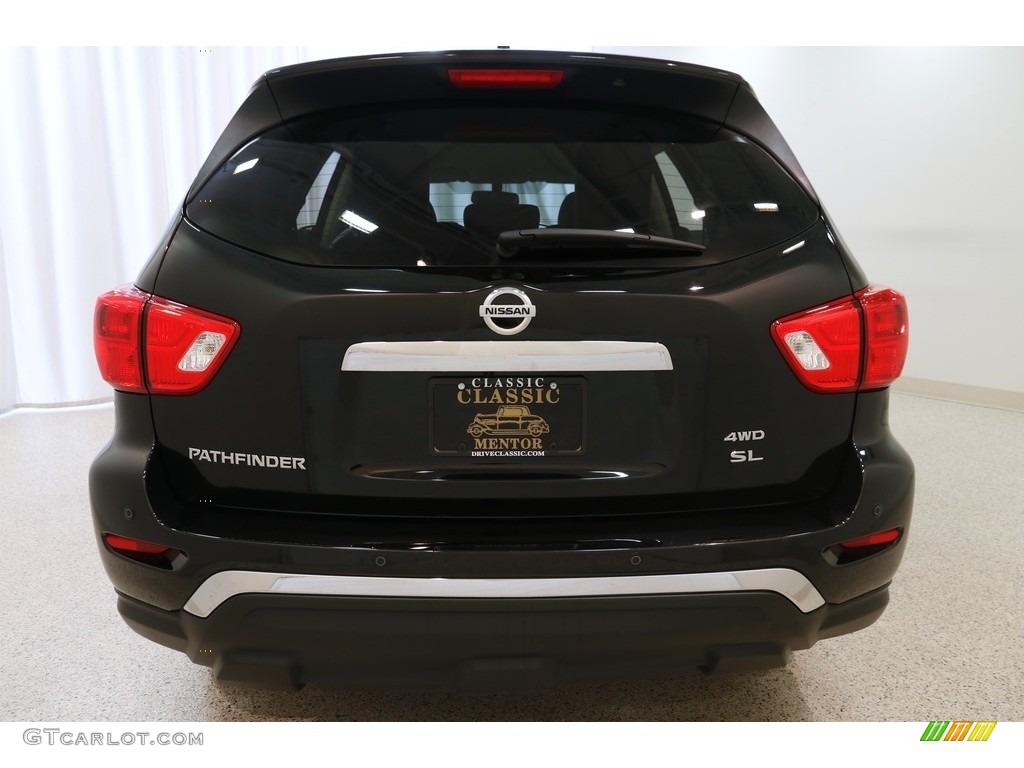 2019 Pathfinder SL 4x4 - Magnetic Black Pearl / Charcoal photo #28