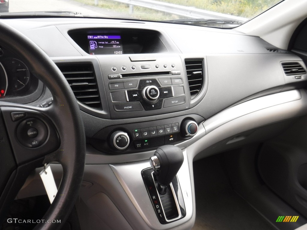 2012 CR-V LX 4WD - Alabaster Silver Metallic / Gray photo #15