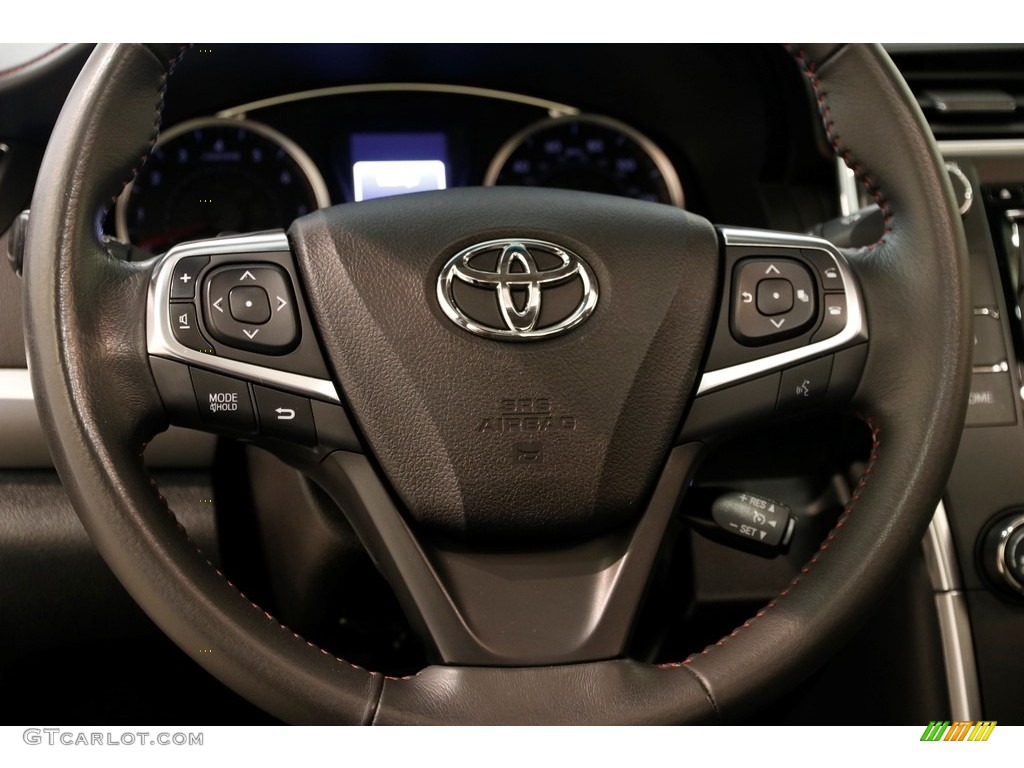2017 Camry SE - Blue Streak Metallic / Black photo #7