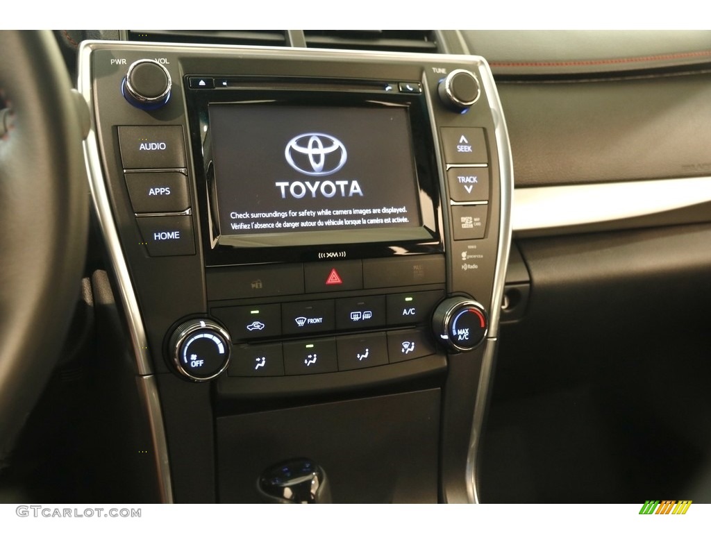 2017 Camry SE - Blue Streak Metallic / Black photo #9