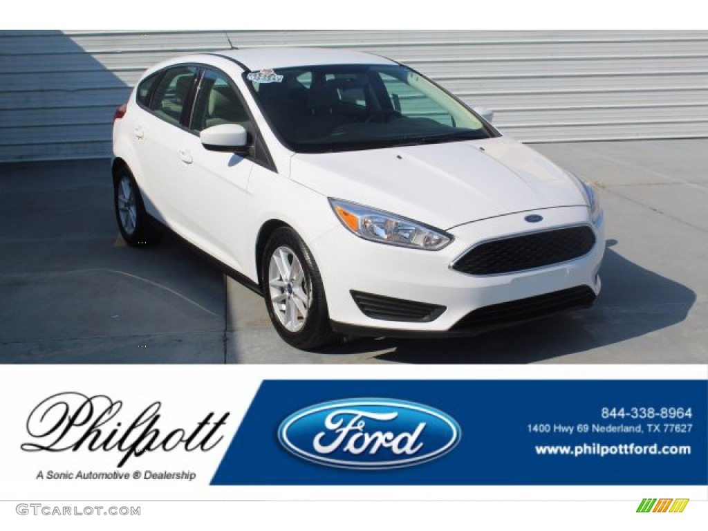 Oxford White Ford Focus