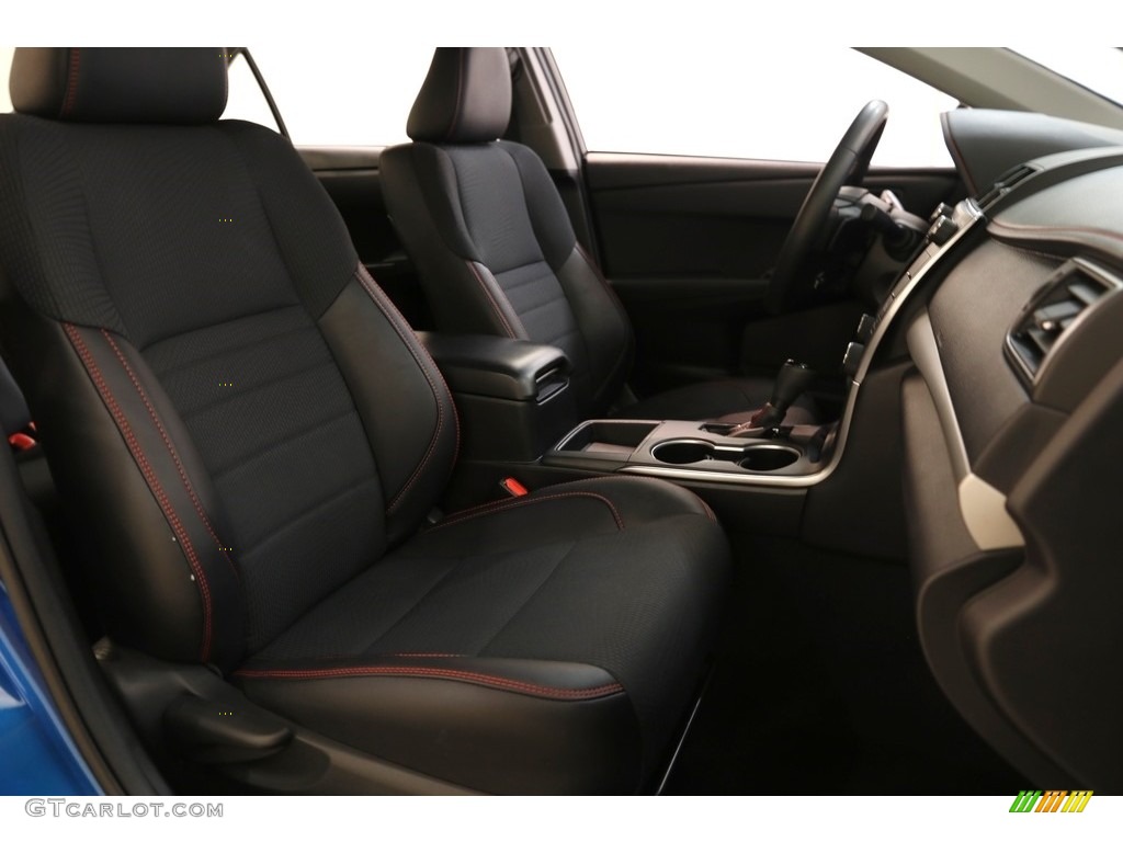 2017 Camry SE - Blue Streak Metallic / Black photo #15
