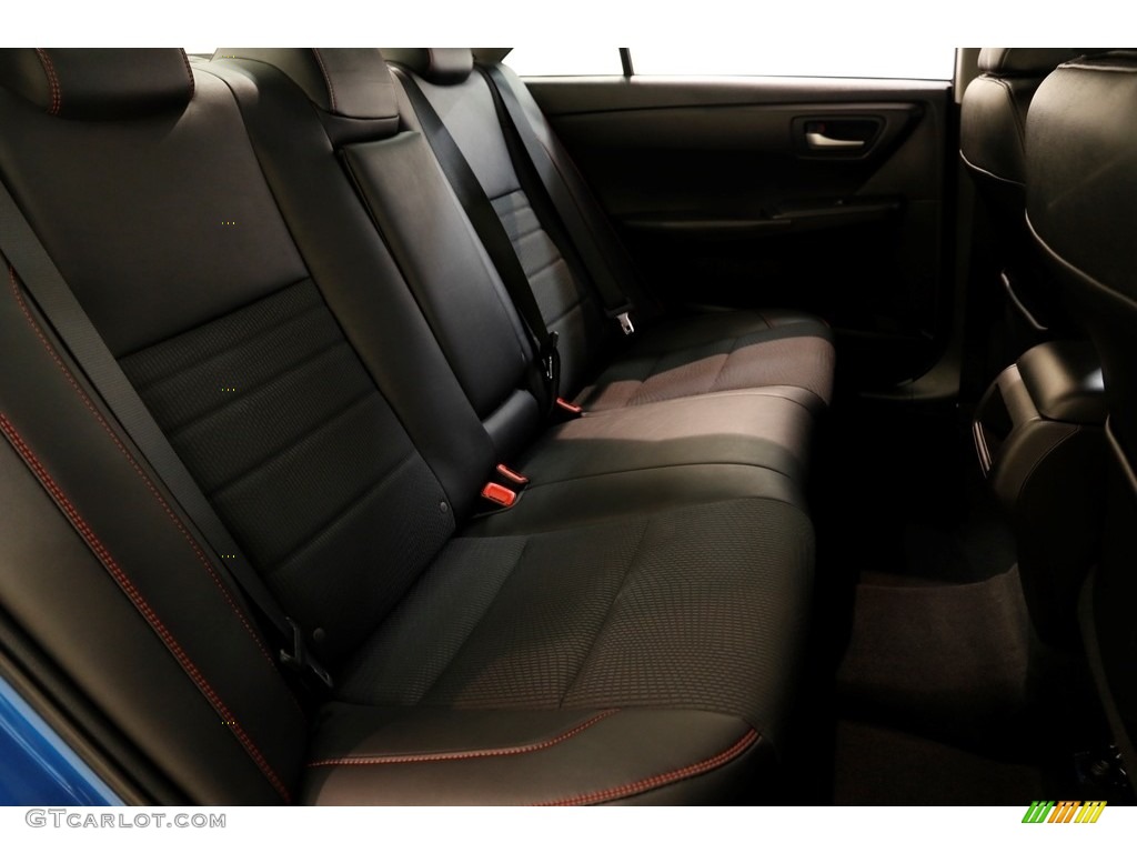 2017 Camry SE - Blue Streak Metallic / Black photo #16