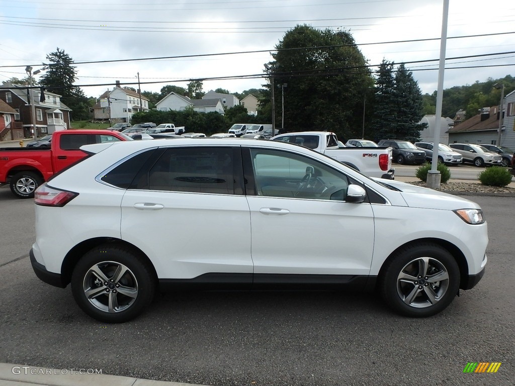 Oxford White 2019 Ford Edge SEL AWD Exterior Photo #135037593