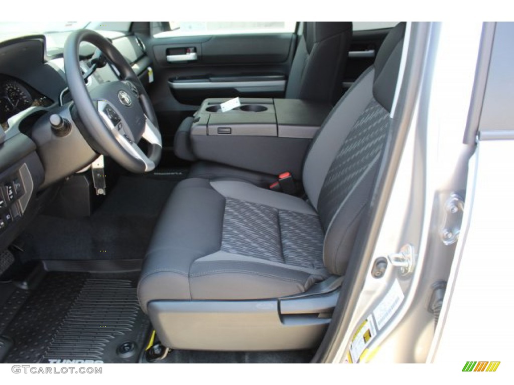Black Interior 2020 Toyota Tundra TSS Off Road Double Cab Photo #135037614