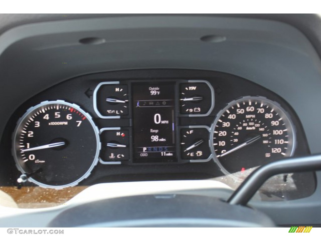 2020 Toyota Tundra TSS Off Road Double Cab Gauges Photo #135037668