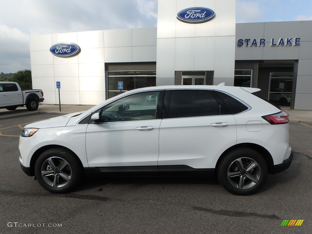 2019 Edge SEL AWD - Oxford White / Dune photo #9