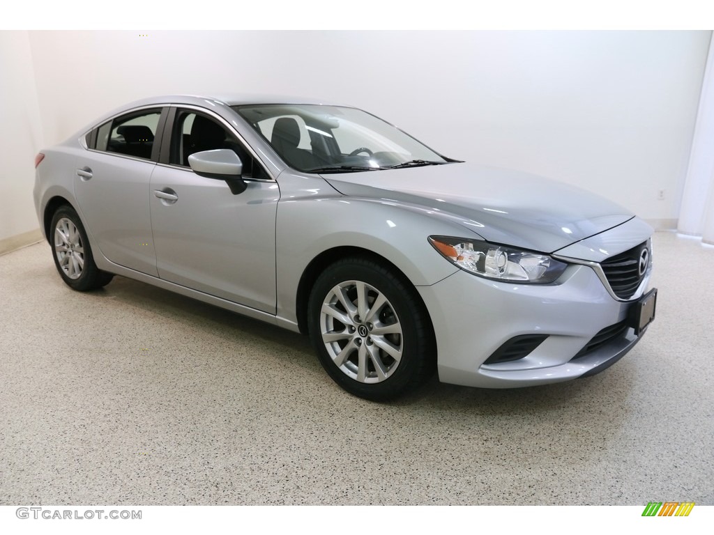 2016 Mazda6 Sport - Sonic Silver Metallic / Black photo #1