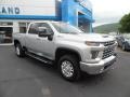 Silver Ice Metallic - Silverado 2500HD LTZ Crew Cab 4x4 Photo No. 4