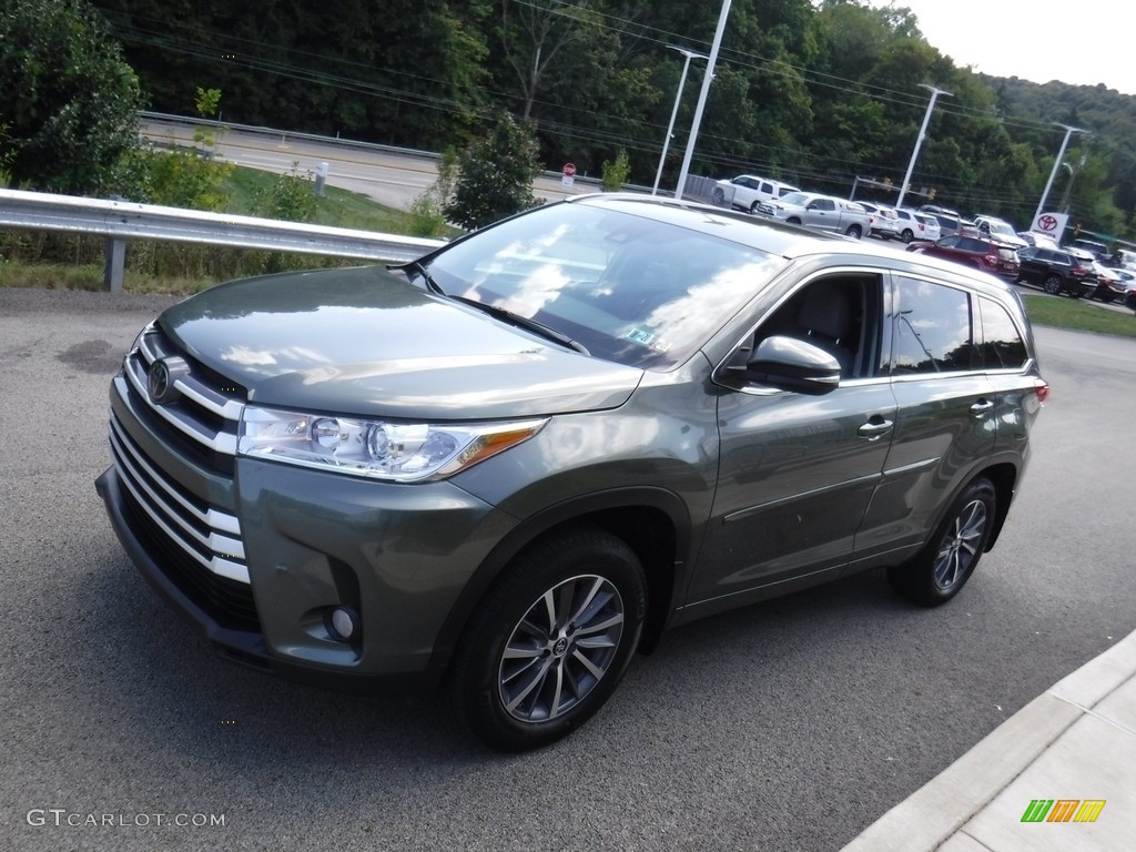 2018 Highlander XLE AWD - Alumina Jade Metallic / Ash photo #6