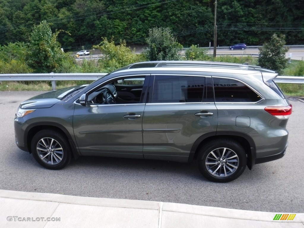 2018 Highlander XLE AWD - Alumina Jade Metallic / Ash photo #7