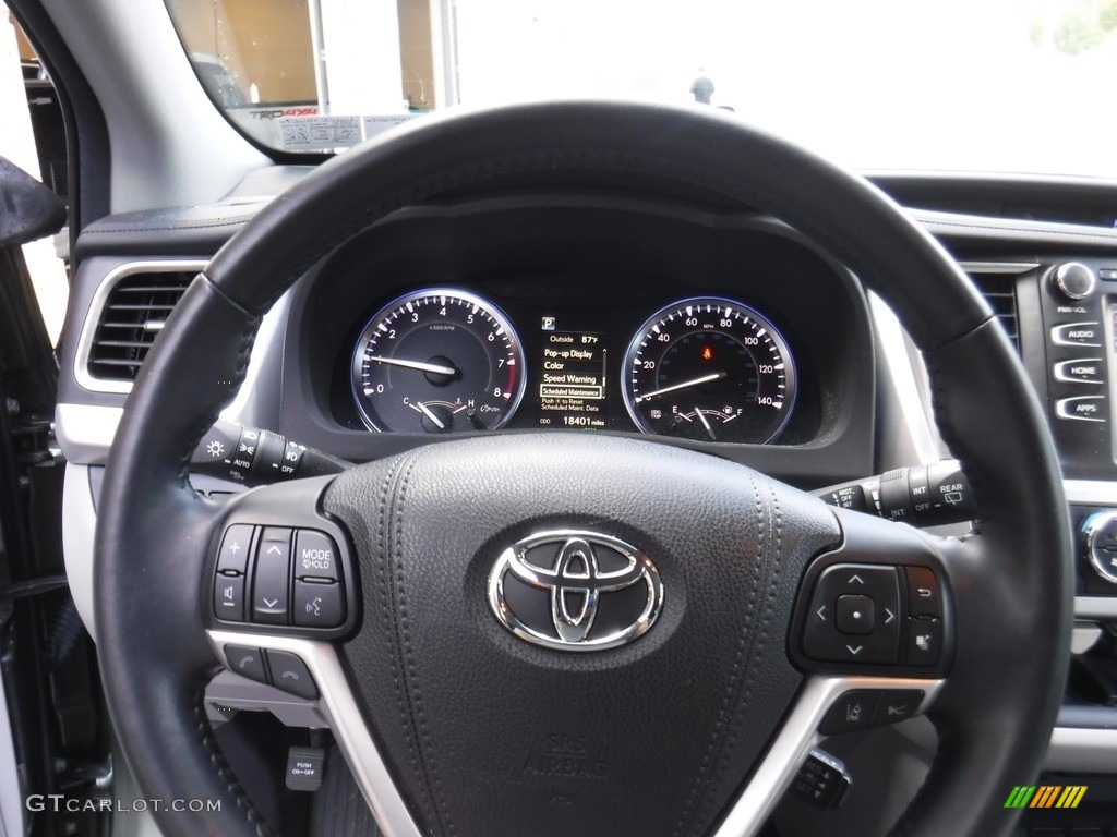 2018 Highlander XLE AWD - Alumina Jade Metallic / Ash photo #22