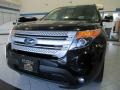 2014 Tuxedo Black Ford Explorer XLT 4WD  photo #7