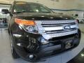 2014 Tuxedo Black Ford Explorer XLT 4WD  photo #12