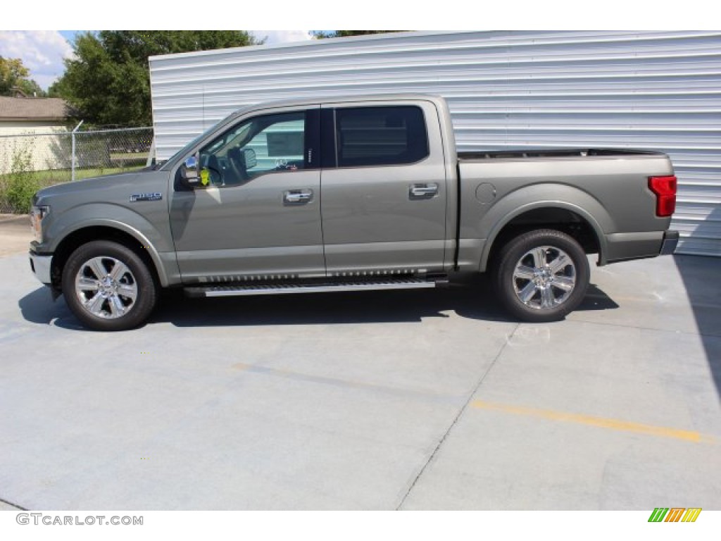 2019 F150 XLT SuperCrew - Silver Spruce / Light Camel photo #6