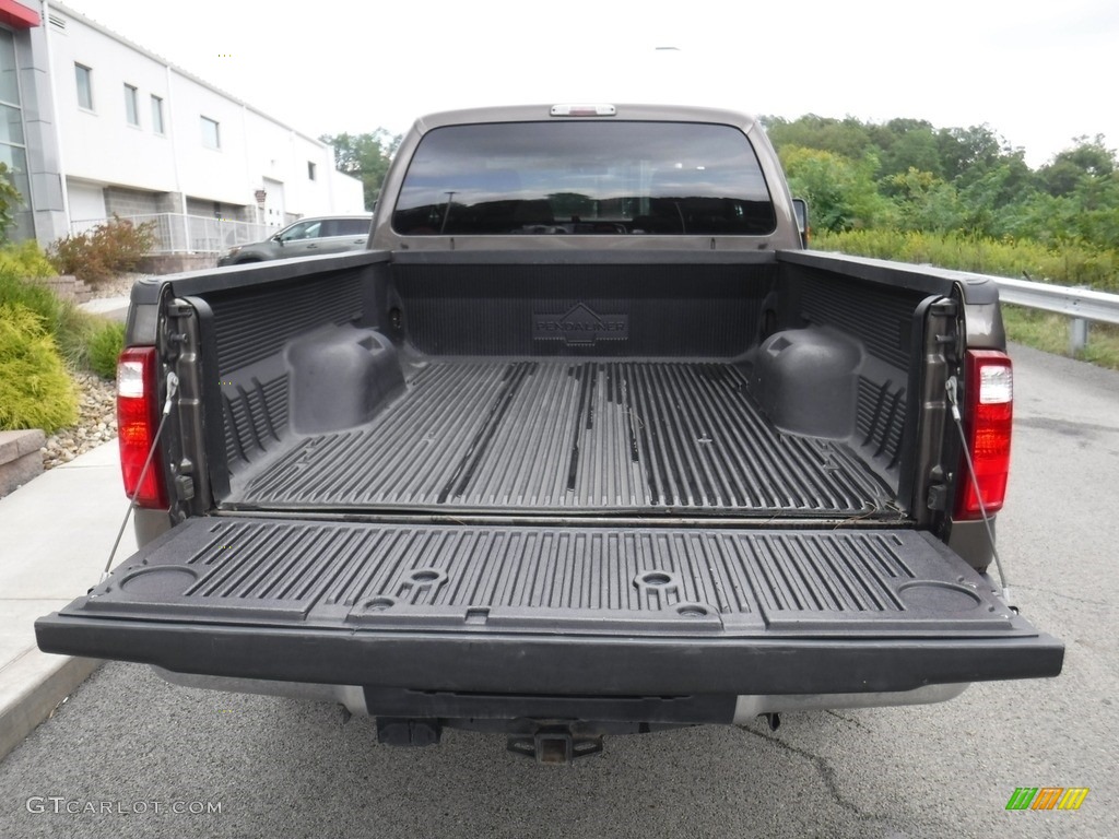 2016 F250 Super Duty XLT Super Cab 4x4 - Caribou Metallic / Adobe photo #12