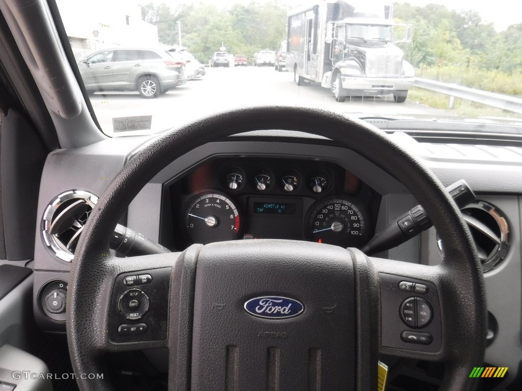 2016 F250 Super Duty XLT Super Cab 4x4 - Caribou Metallic / Adobe photo #21