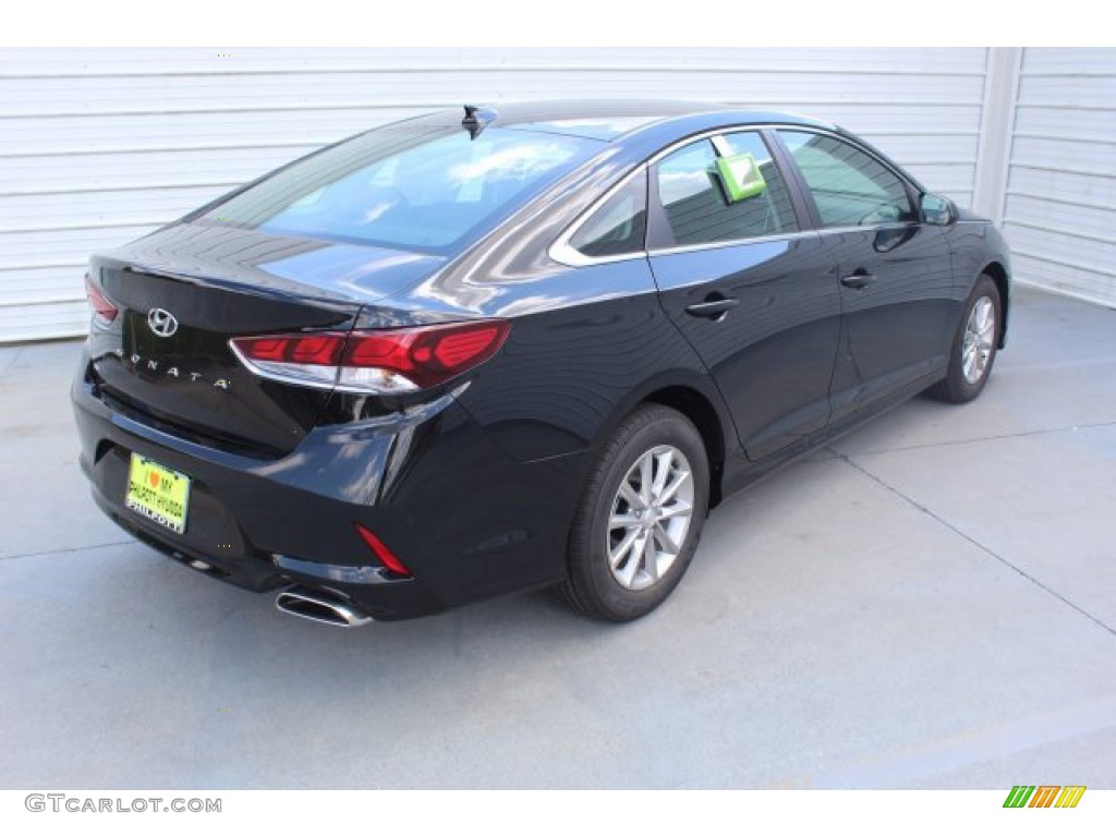 2019 Sonata SE - Phantom Black / Black photo #9