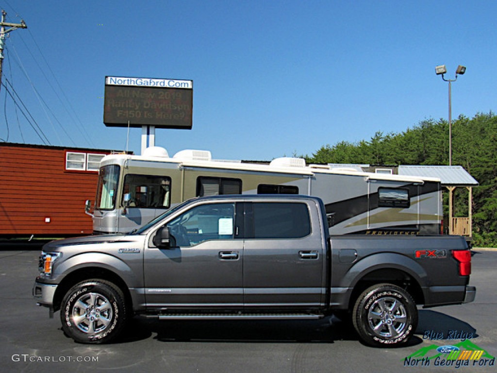 2019 F150 XLT SuperCrew 4x4 - Magnetic / Earth Gray photo #2