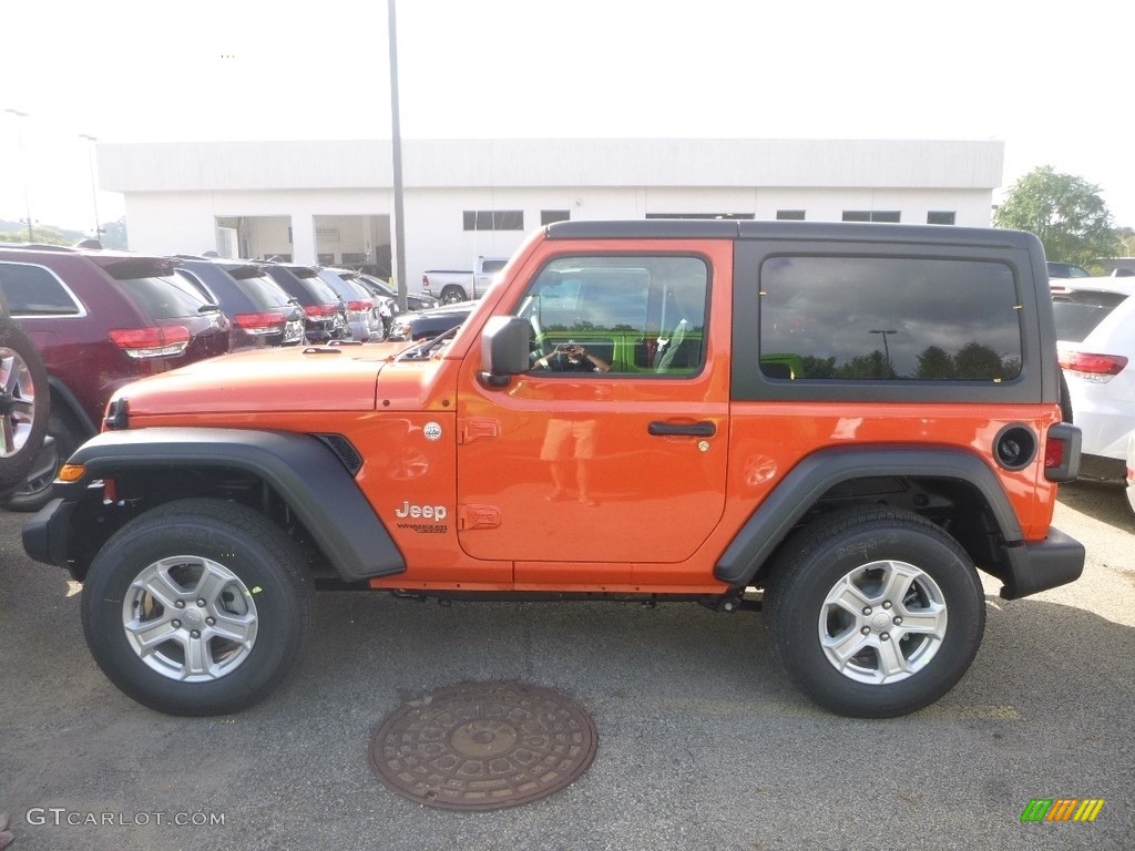 Punkn Metallic 2020 Jeep Wrangler Sport 4x4 Exterior Photo #135046059