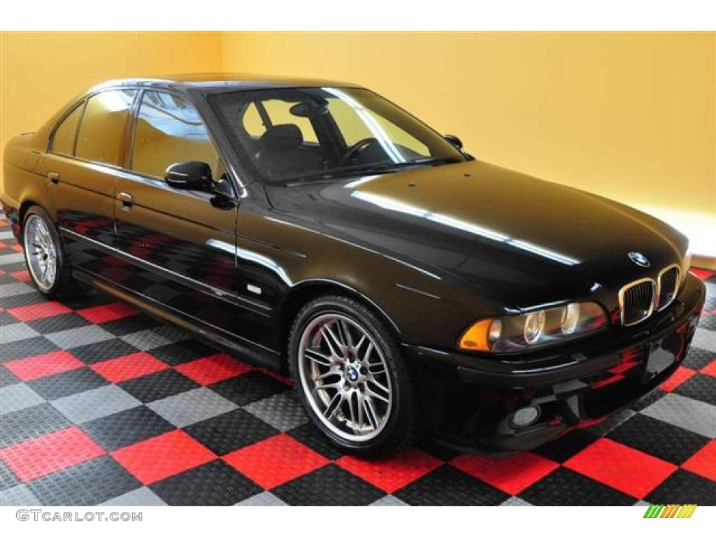 2003 M5 Sedan - Jet Black / Black Nappa photo #1