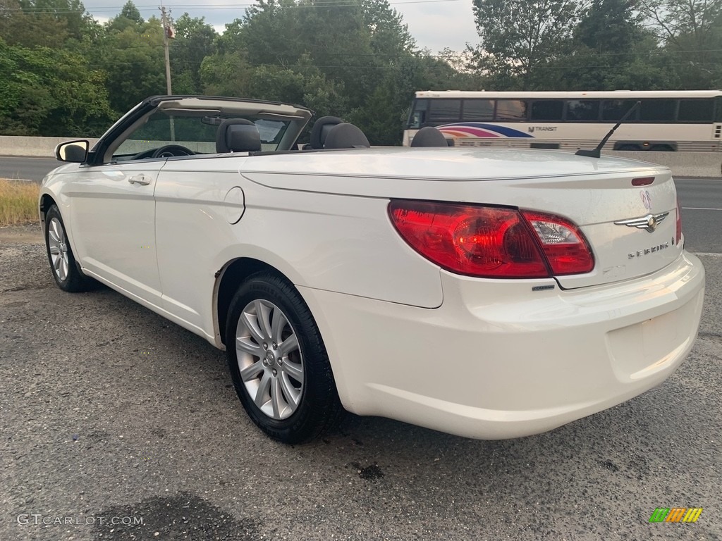 2010 Sebring Touring Convertible - Stone White / Dark Khaki/Light Graystone photo #5