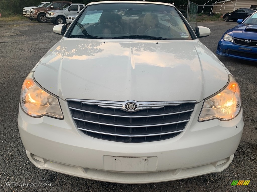 2010 Sebring Touring Convertible - Stone White / Dark Khaki/Light Graystone photo #8