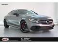 2018 designo Selenite Grey (Matte) Mercedes-Benz C 63 S AMG Coupe  photo #1