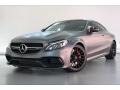 2018 designo Selenite Grey (Matte) Mercedes-Benz C 63 S AMG Coupe  photo #12