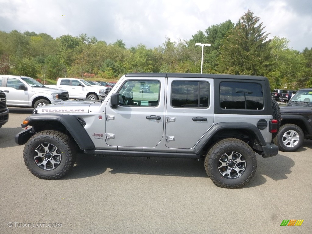 Billet Silver Metallic 2020 Jeep Wrangler Unlimited Rubicon 4x4 Exterior Photo #135047877