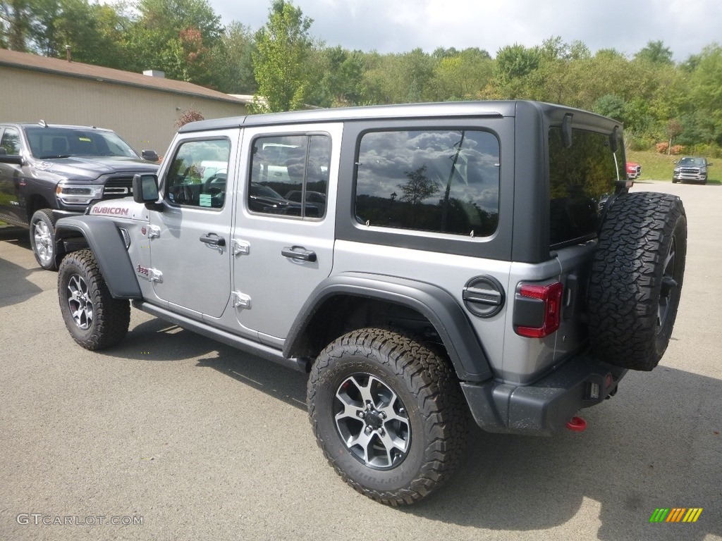 2020 Wrangler Unlimited Rubicon 4x4 - Billet Silver Metallic / Black photo #3