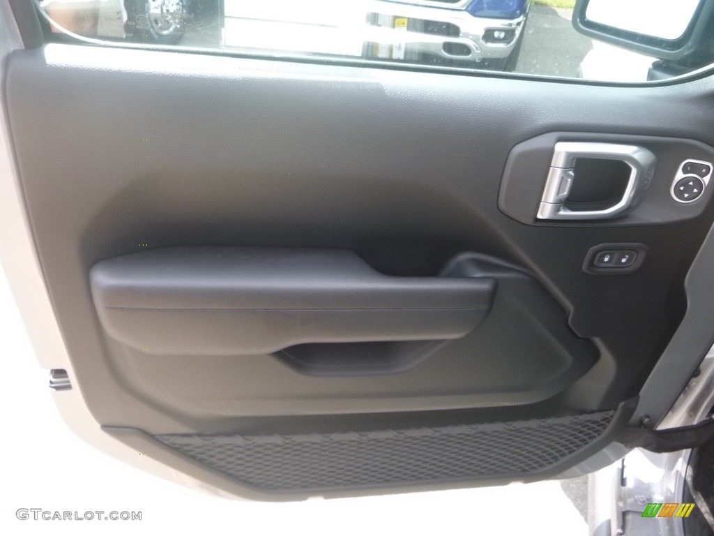 2020 Jeep Wrangler Unlimited Rubicon 4x4 Black Door Panel Photo #135048198