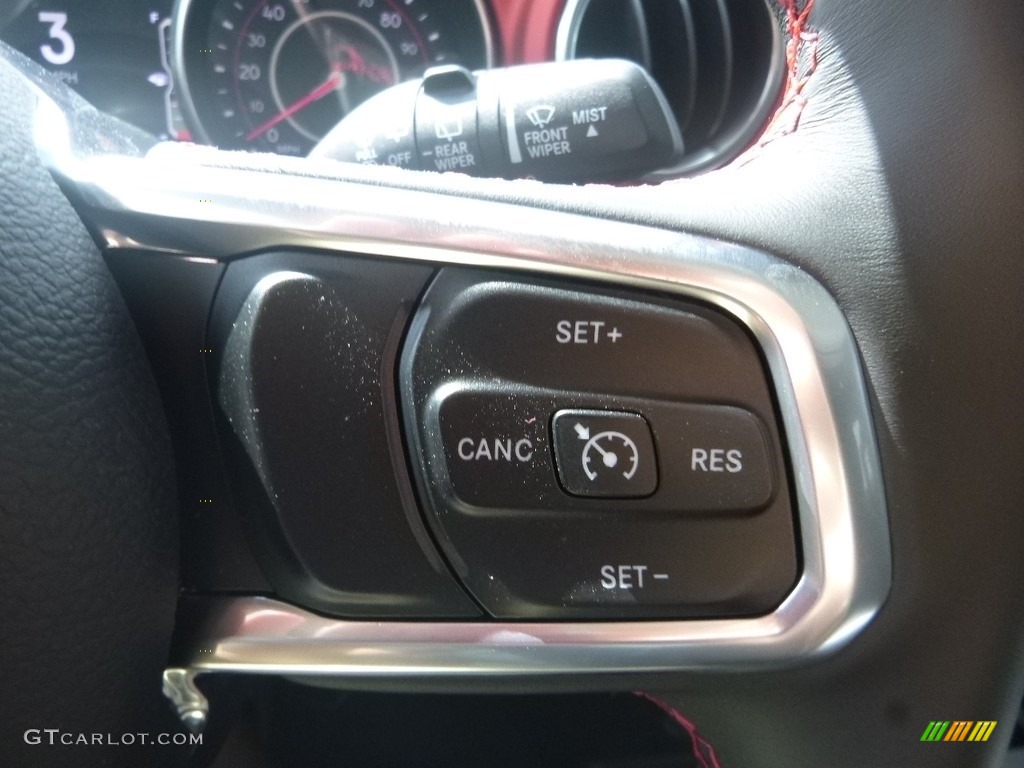 2020 Jeep Wrangler Unlimited Rubicon 4x4 Black Steering Wheel Photo #135048270