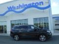 2017 Crystal Black Pearl Honda Pilot Touring AWD  photo #2