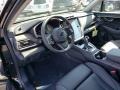 Slate Black 2020 Subaru Outback 2.5i Limited Interior Color