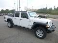 2020 Bright White Jeep Gladiator Sport 4x4  photo #8