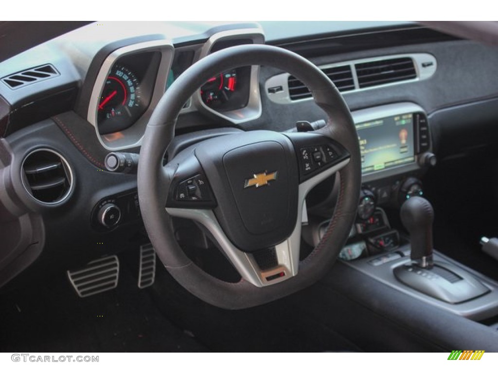 2013 Camaro ZL1 - Inferno Orange Metallic / Black photo #9